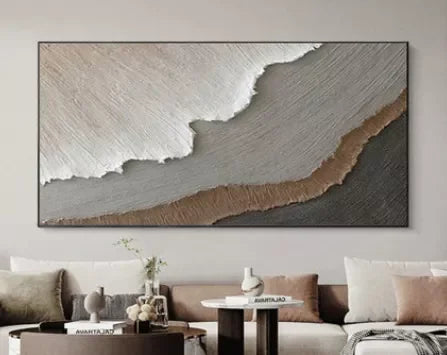 How Large Horizontal Paintings Can Transform Your Space