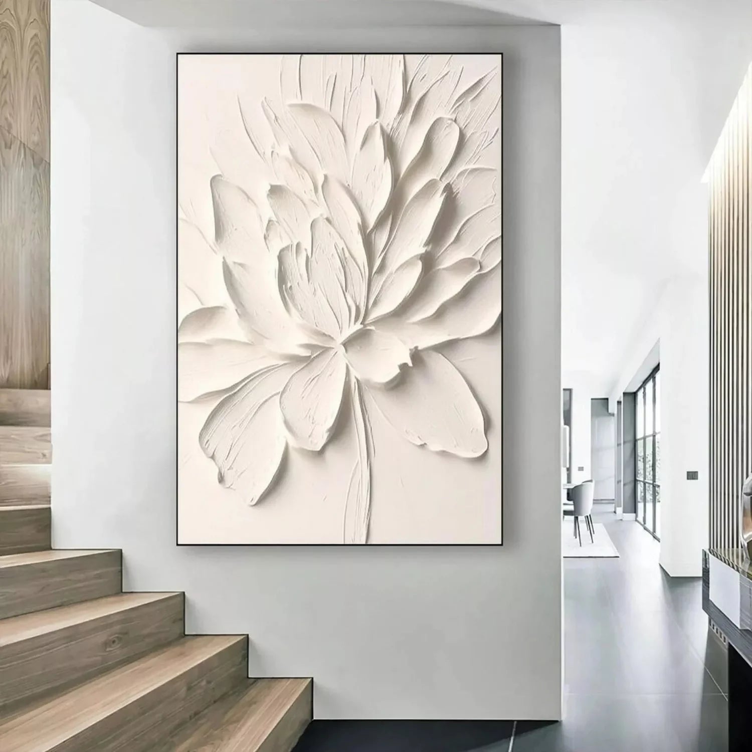How to Create a Serene Space with White Textured Wall Art