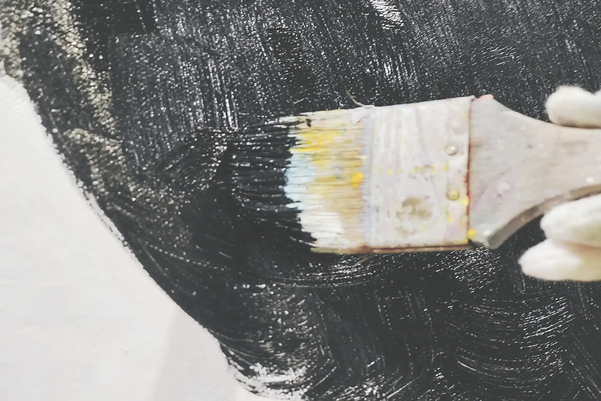 Black 3D Texture Art