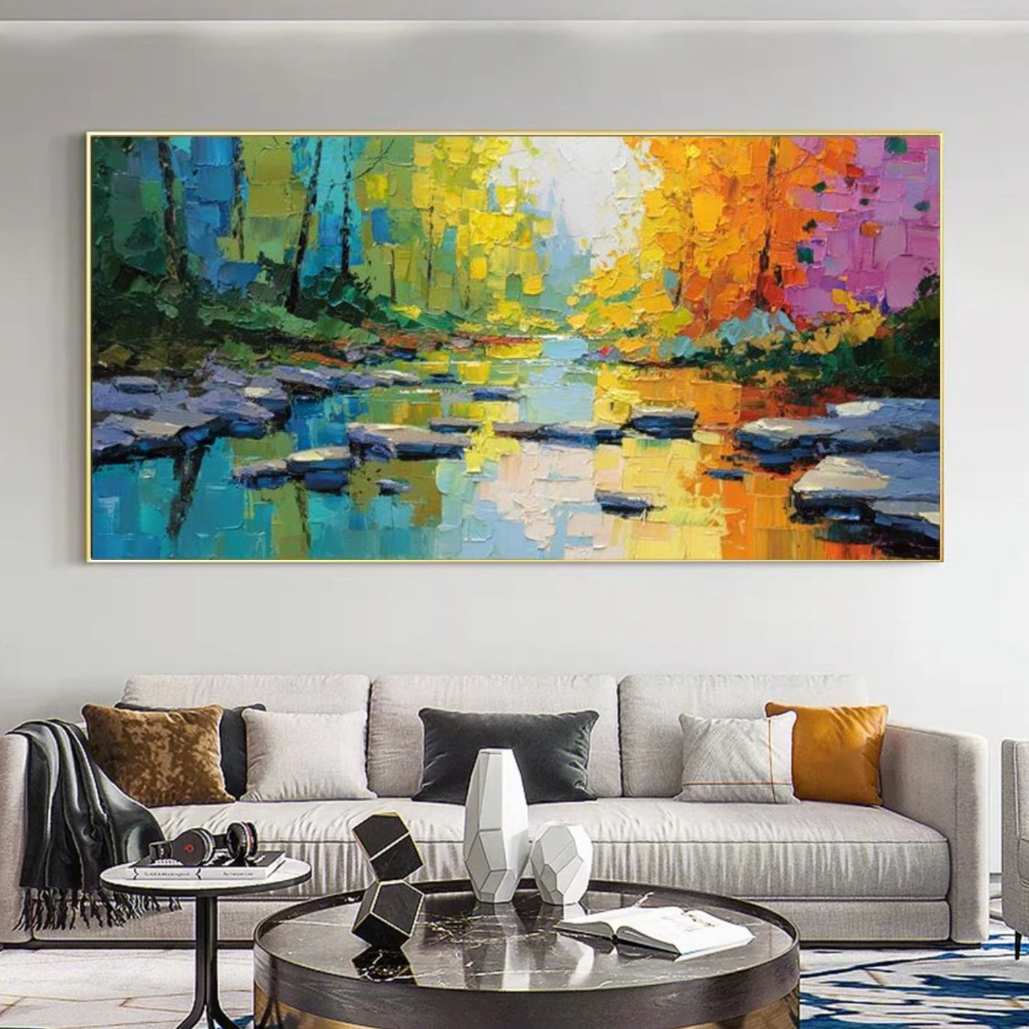 Flower & Tree Abstract Wall Art #ML187