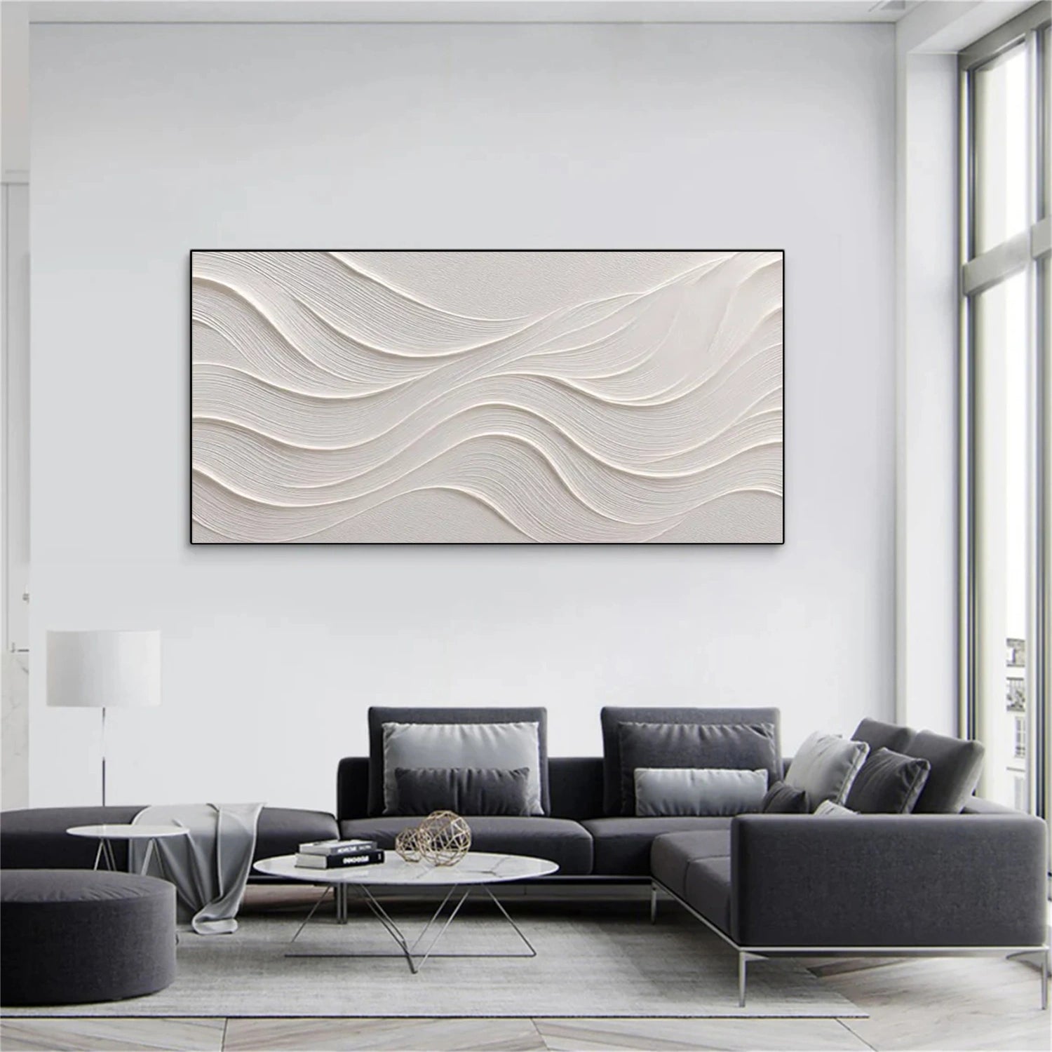 Minimalist Textured Canvas Art #MM340