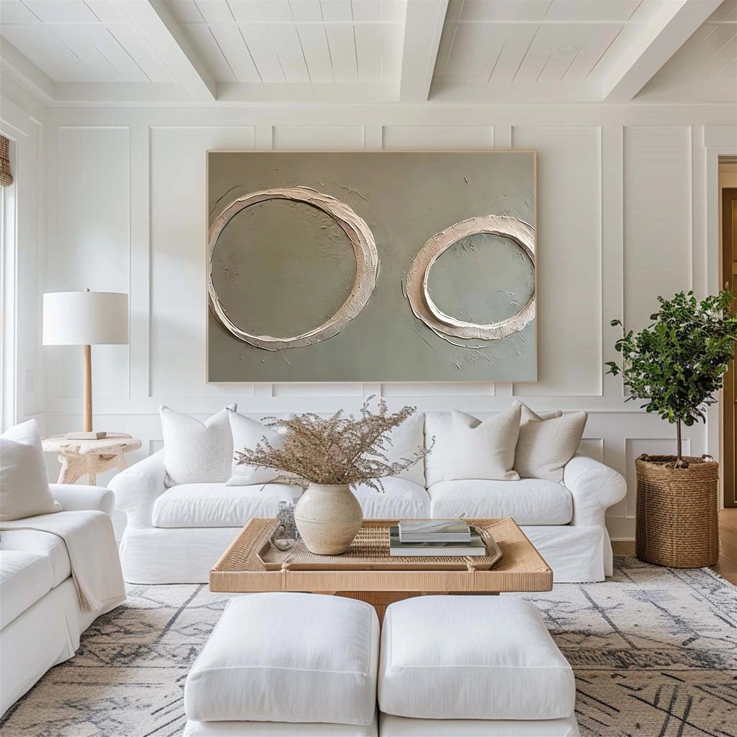 Minimalist Textured Canvas Art Set of 3 #MM305