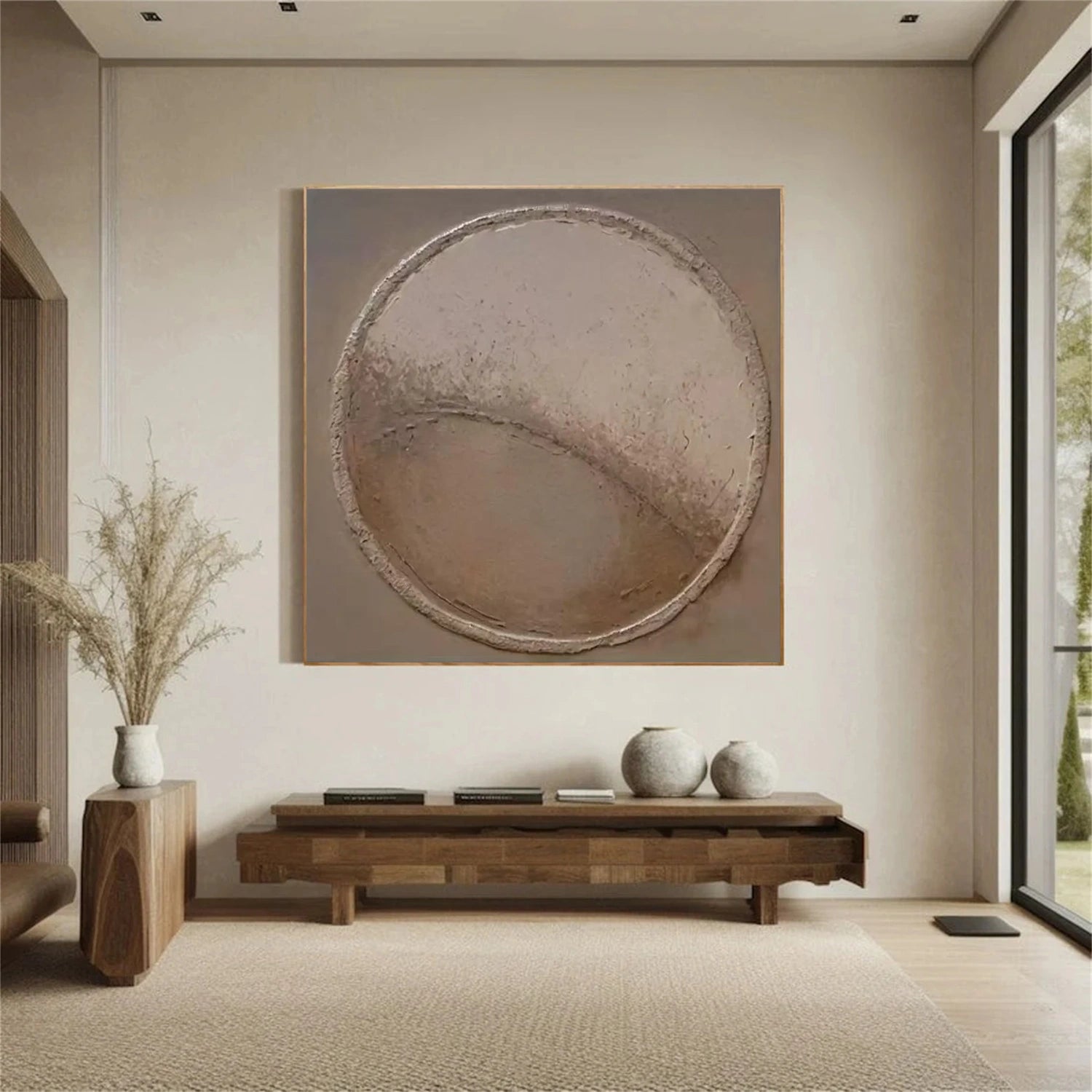 Minimalist Textured Canvas Art Set of 3 #MM310