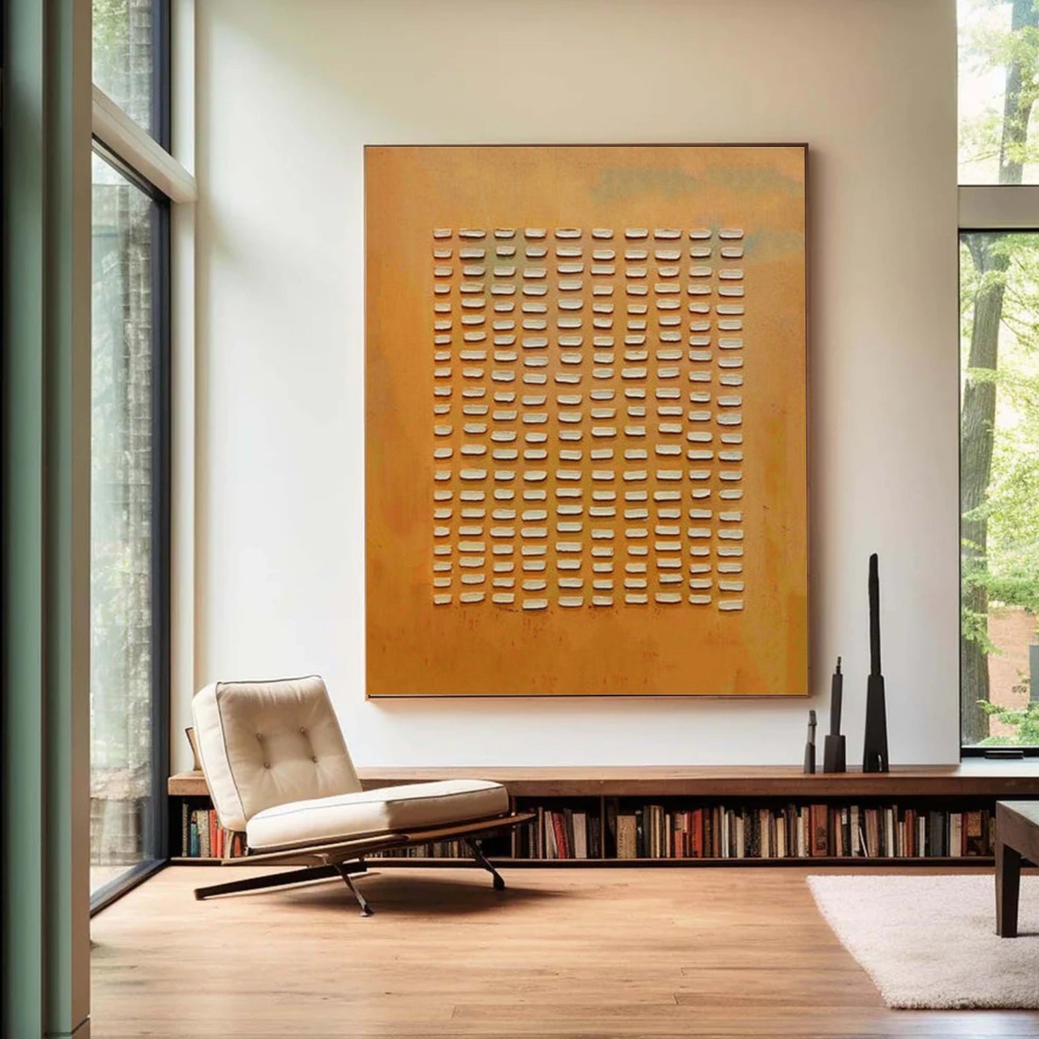 Wabi Sabi Textured Canvas Art #WS919