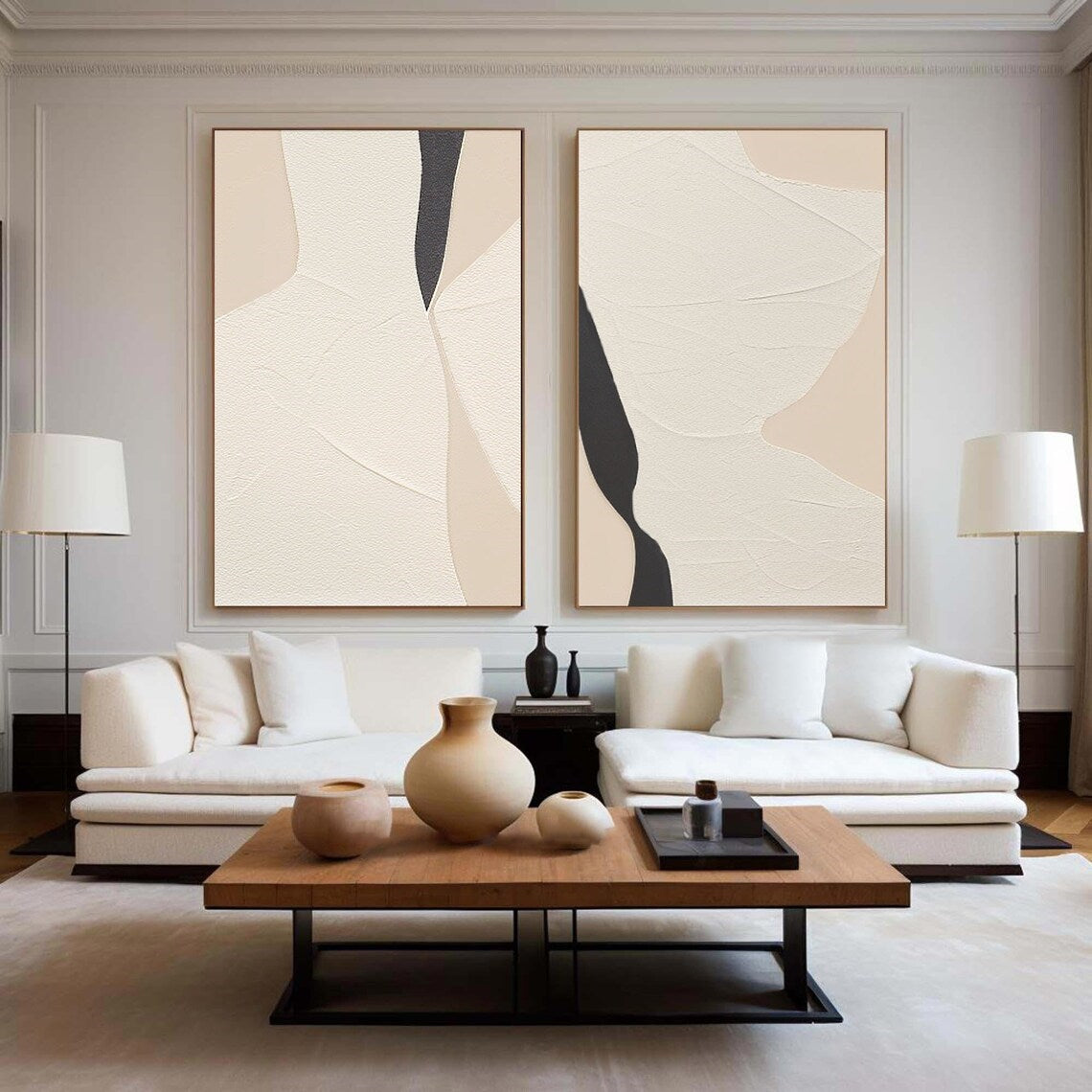 Abstract Tranquility Set of 2 #WS111