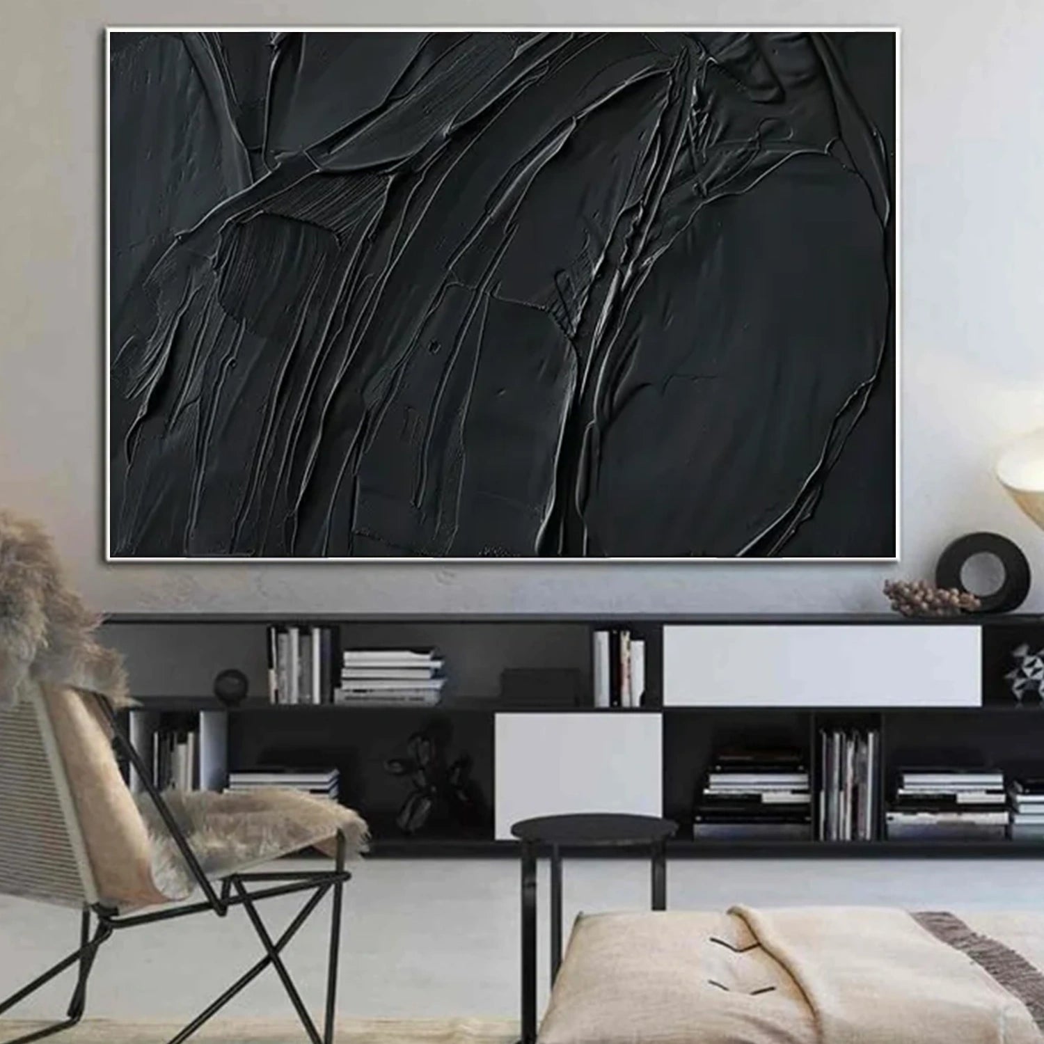 Minimalist Textured Canvas Art #MM328