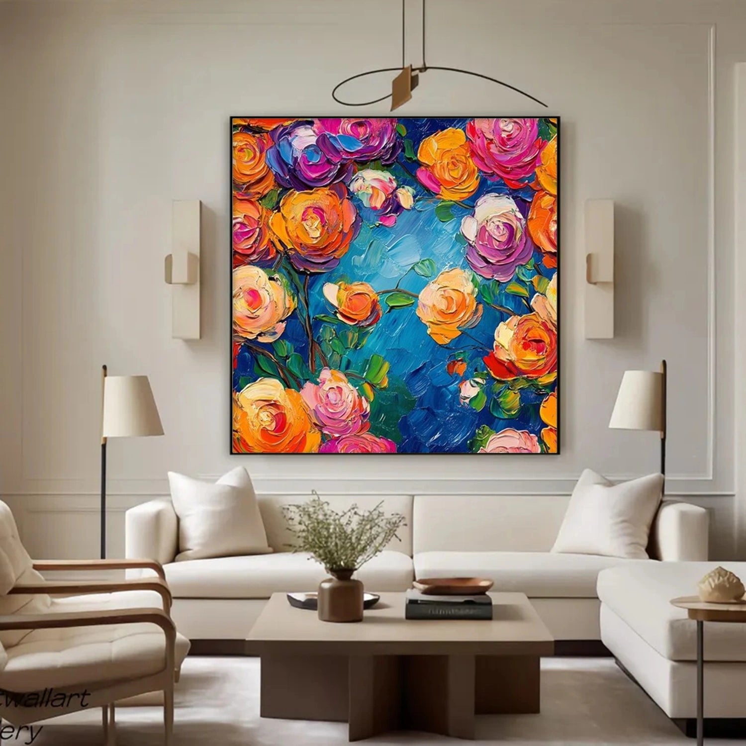 Flower & Tree Abstract Wall Art #ML194