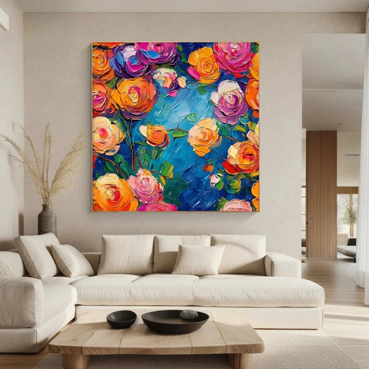 Flower & Tree Abstract Wall Art #ML194