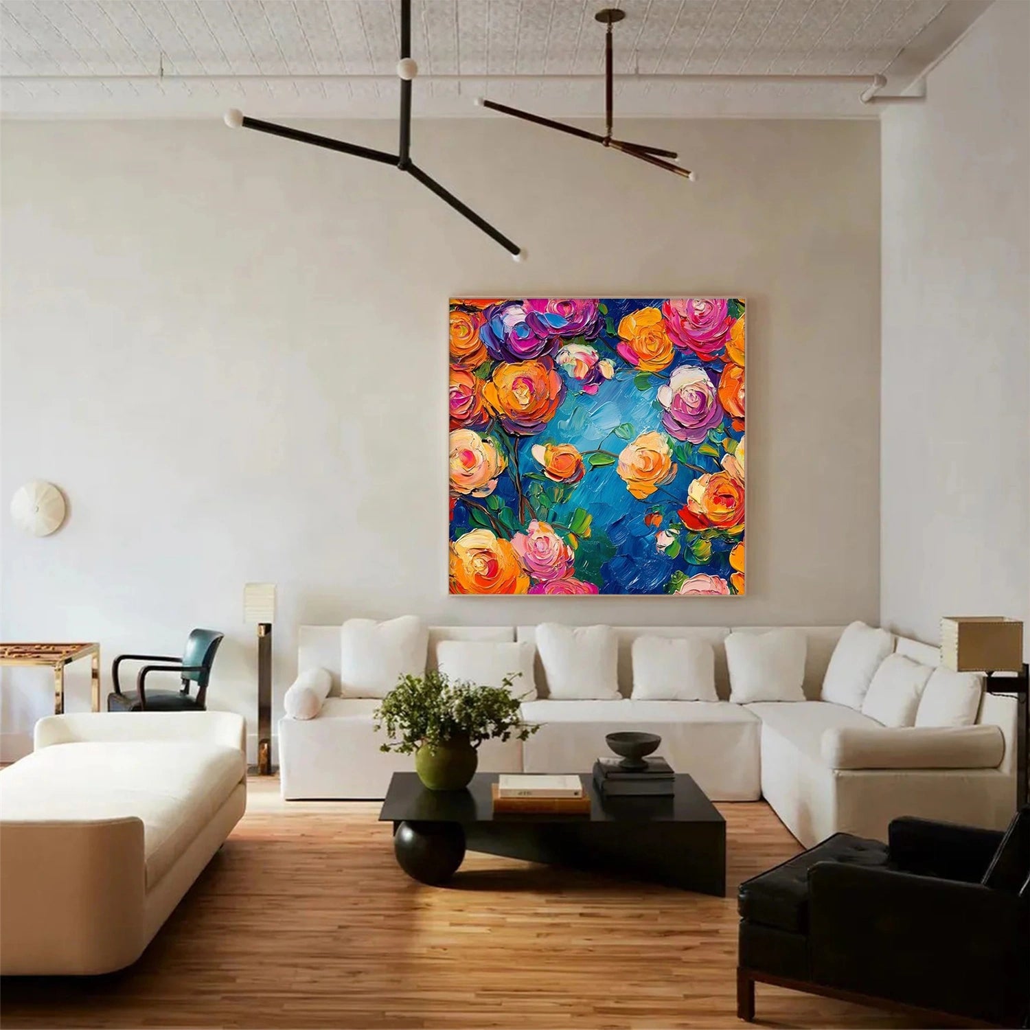 Flower & Tree Abstract Wall Art #ML194