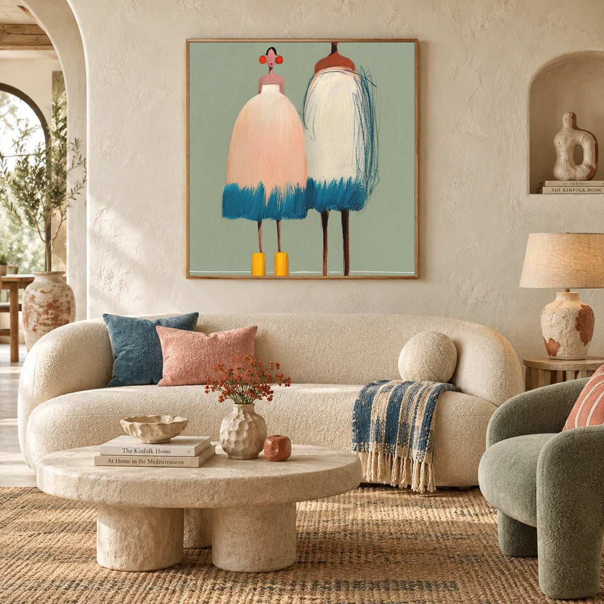 Abstract Portrait Wall Art #AP151