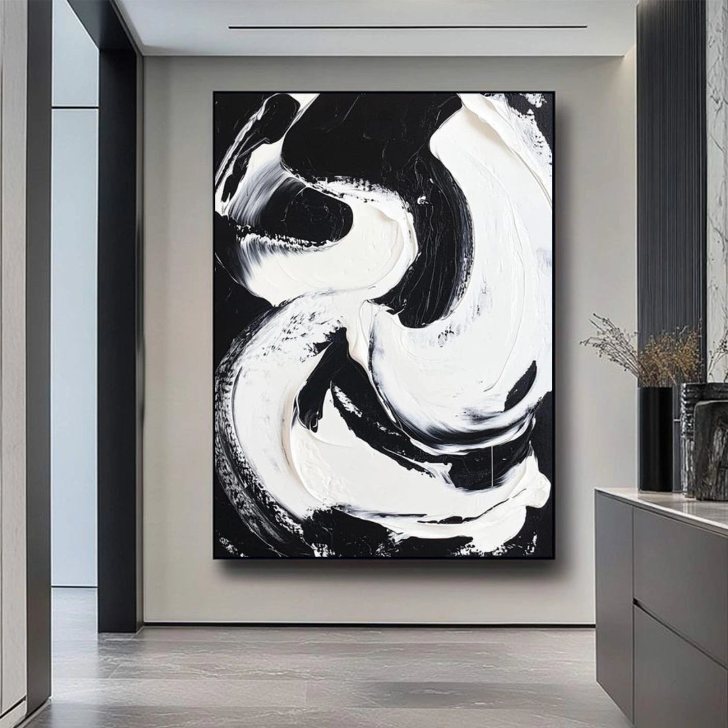 Minimalist Textured Canvas Art #MM358