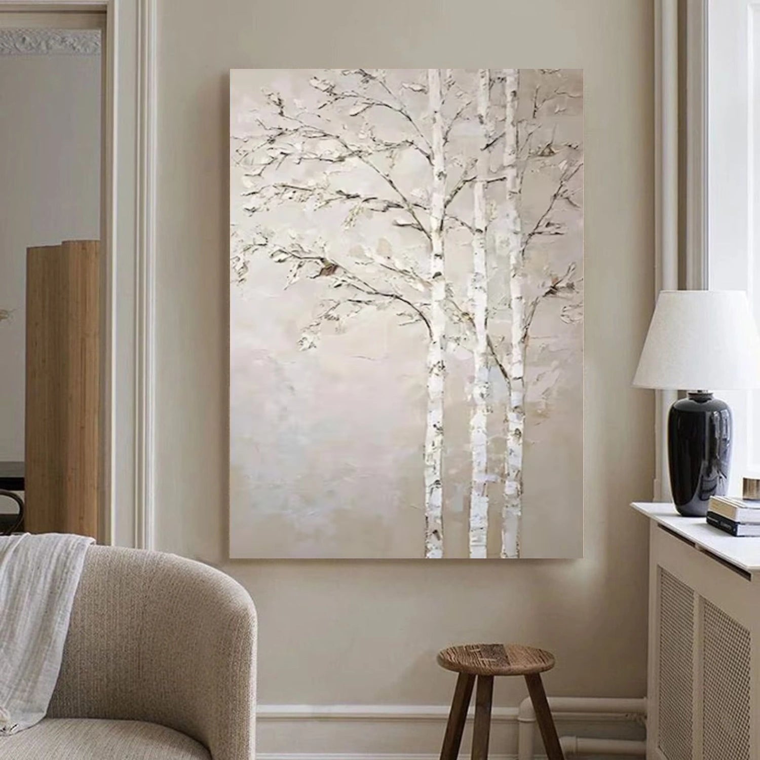 Flower & Tree Abstract Wall Art #ML195