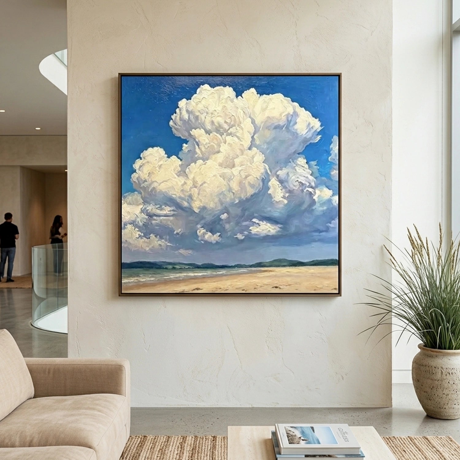 Sea & Sky Abstract Wall Art #MS321
