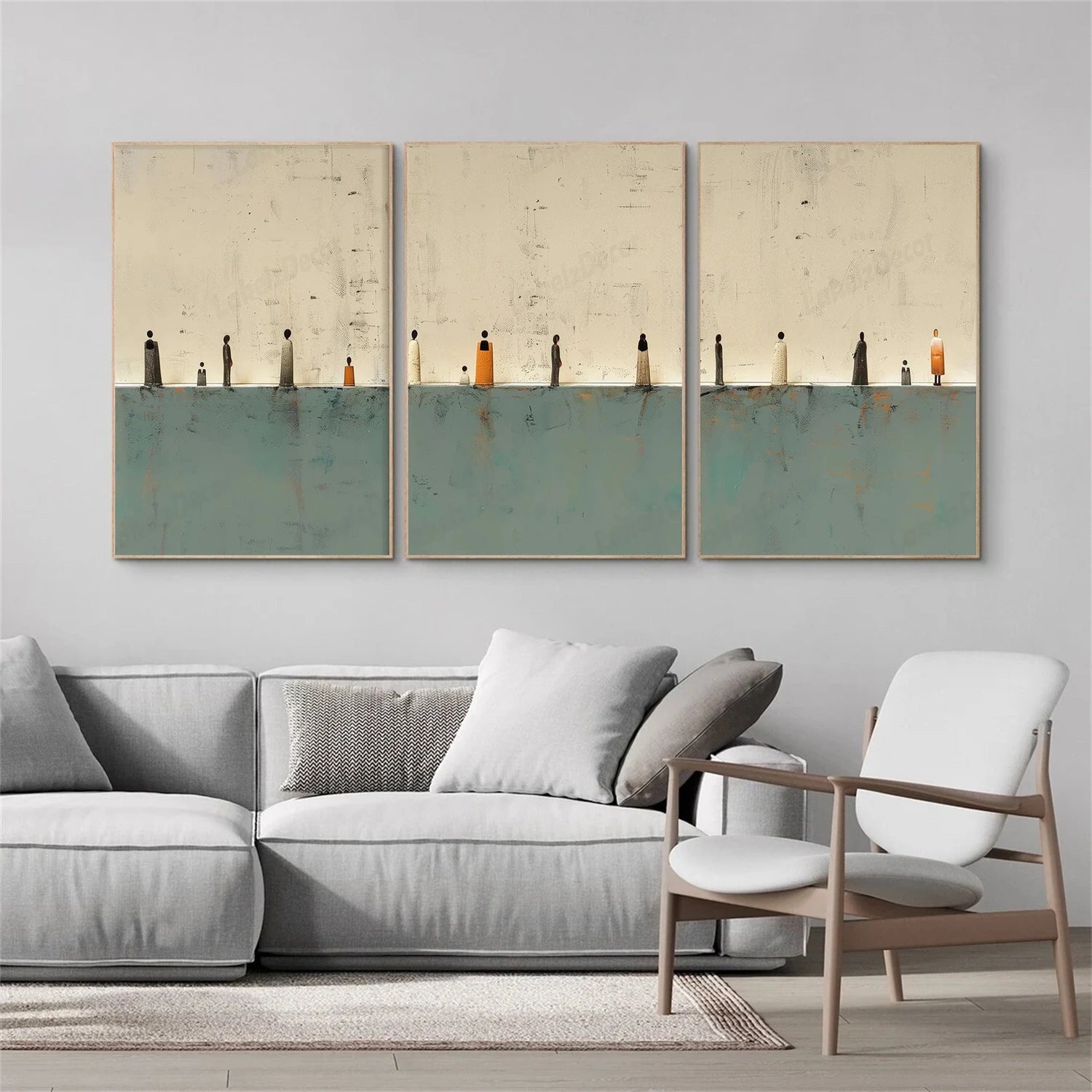 Abstract Tranquility Set of 3 #WS534