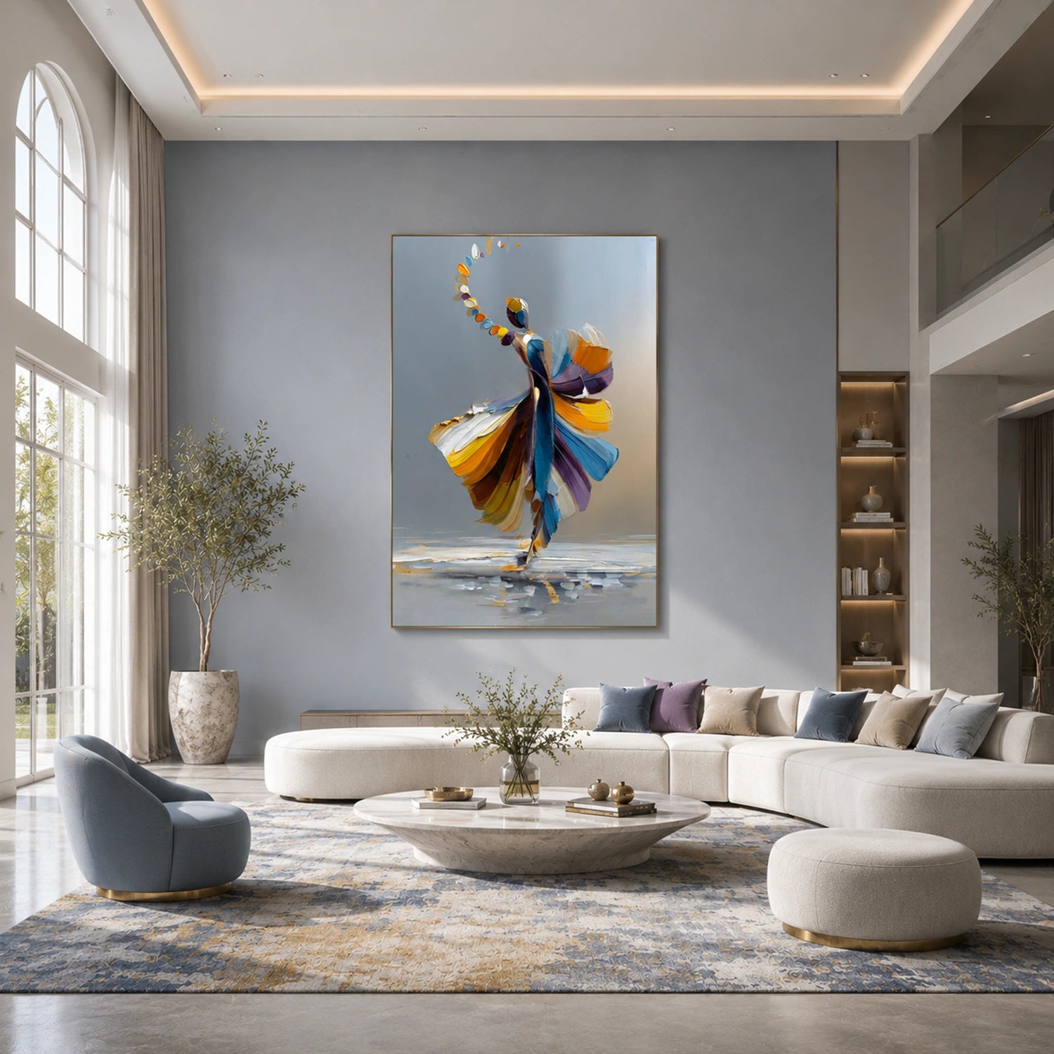 Abstract Portrait Wall Art #AP130