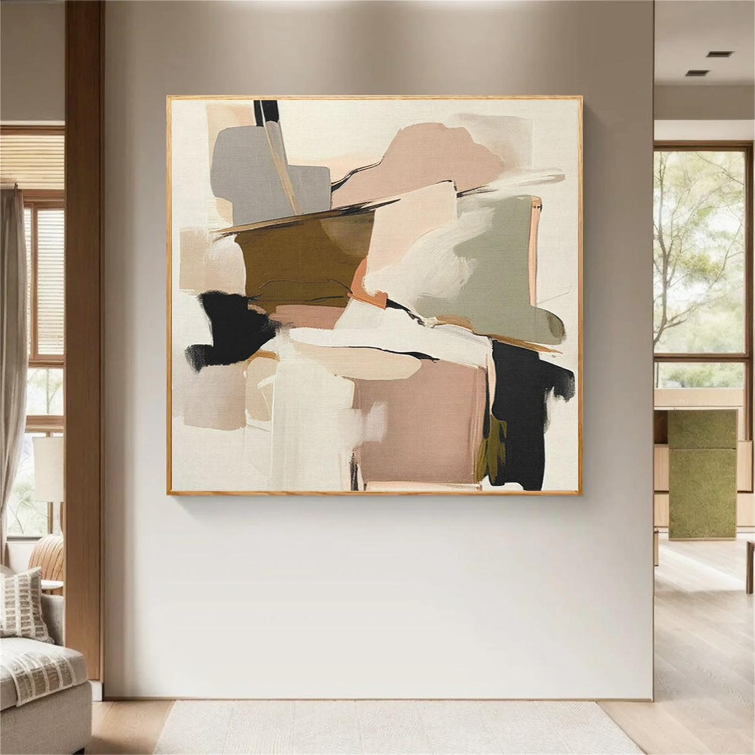 Abstract Canvas Art #WS660