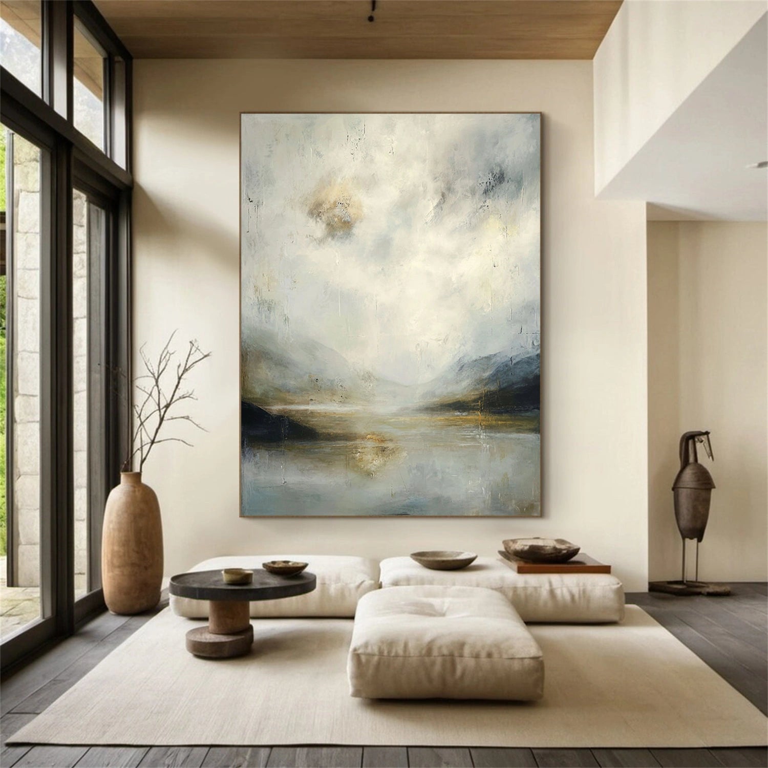 Sea & Sky Abstract Wall Art #MS282