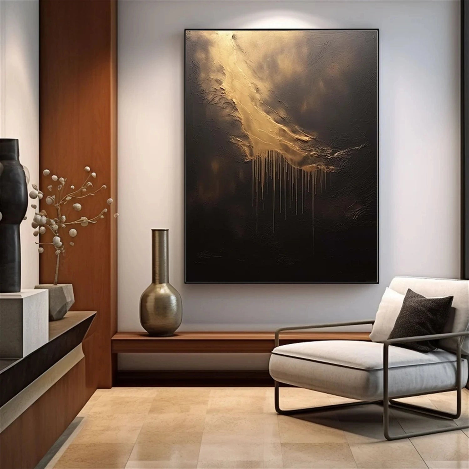 Abstract Canvas Art #WS645
