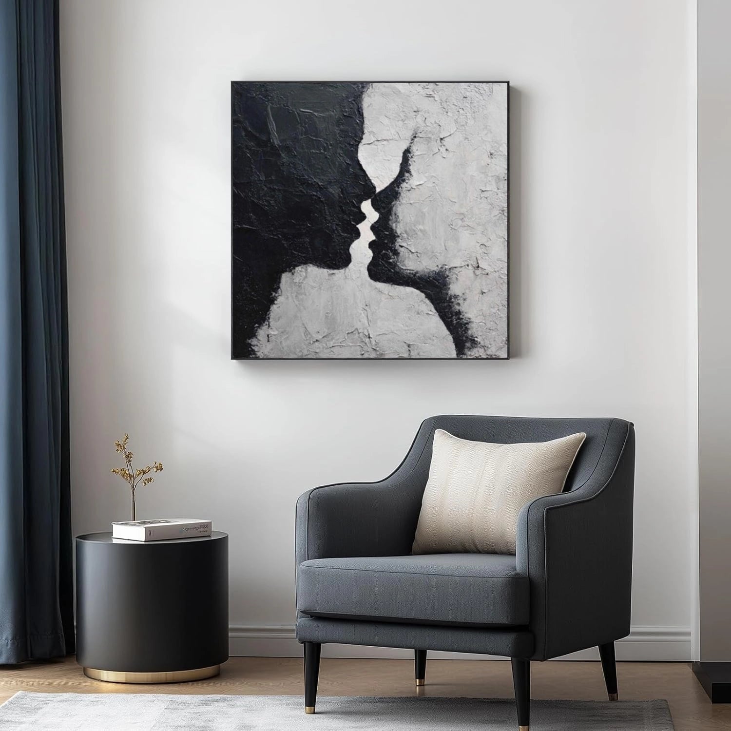 Abstract Portrait Wall Art #AP103