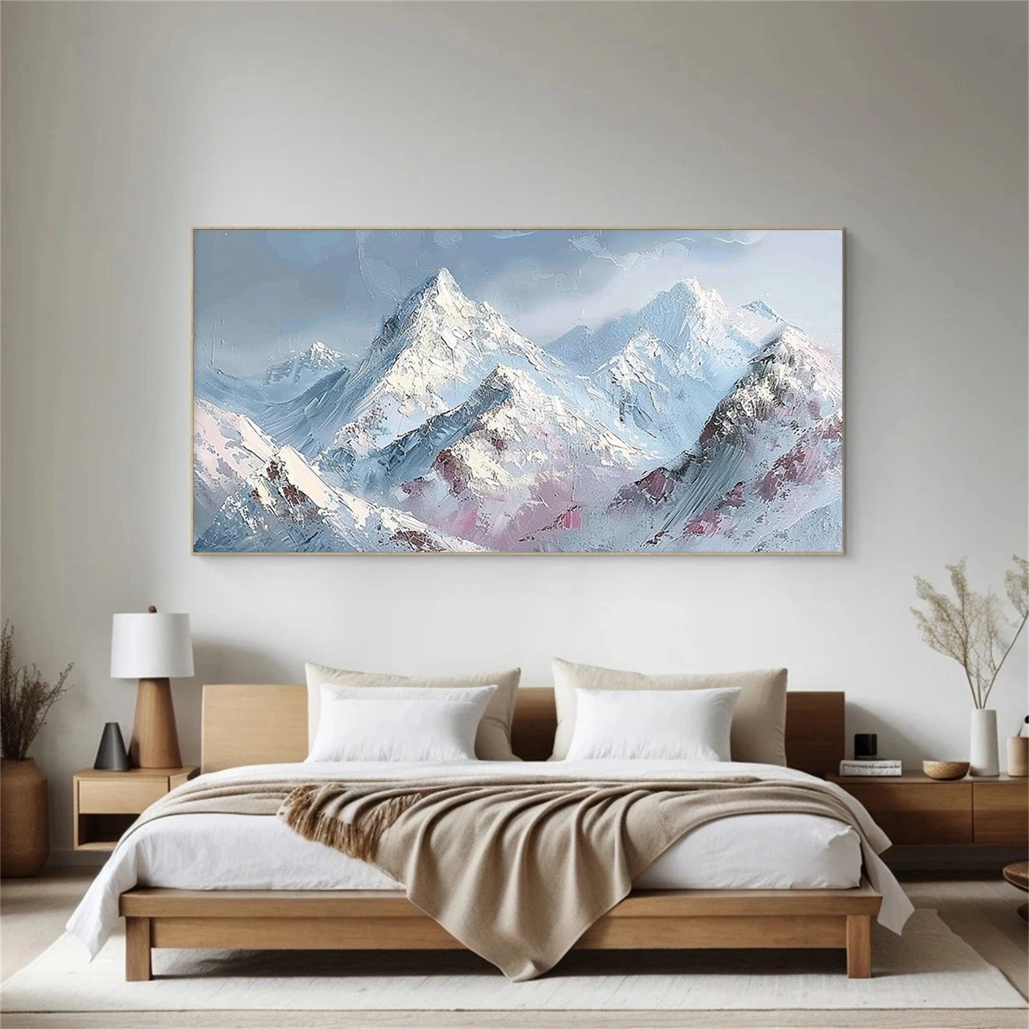 Minimalist Mountain Canvas Art #MM297