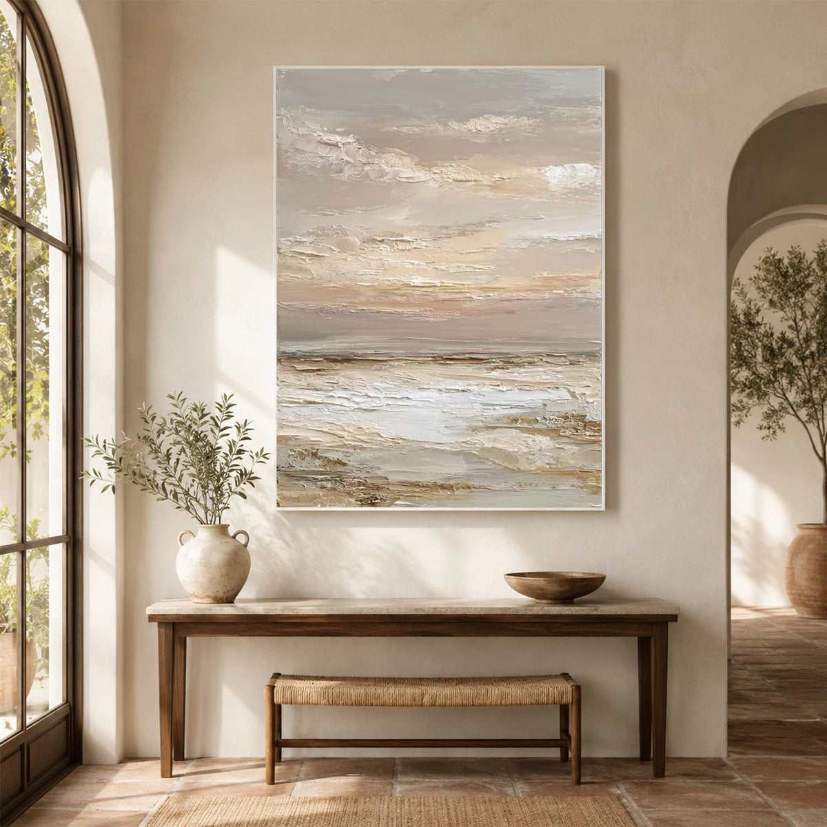 Sea & Sky Abstract Wall Art #MS368