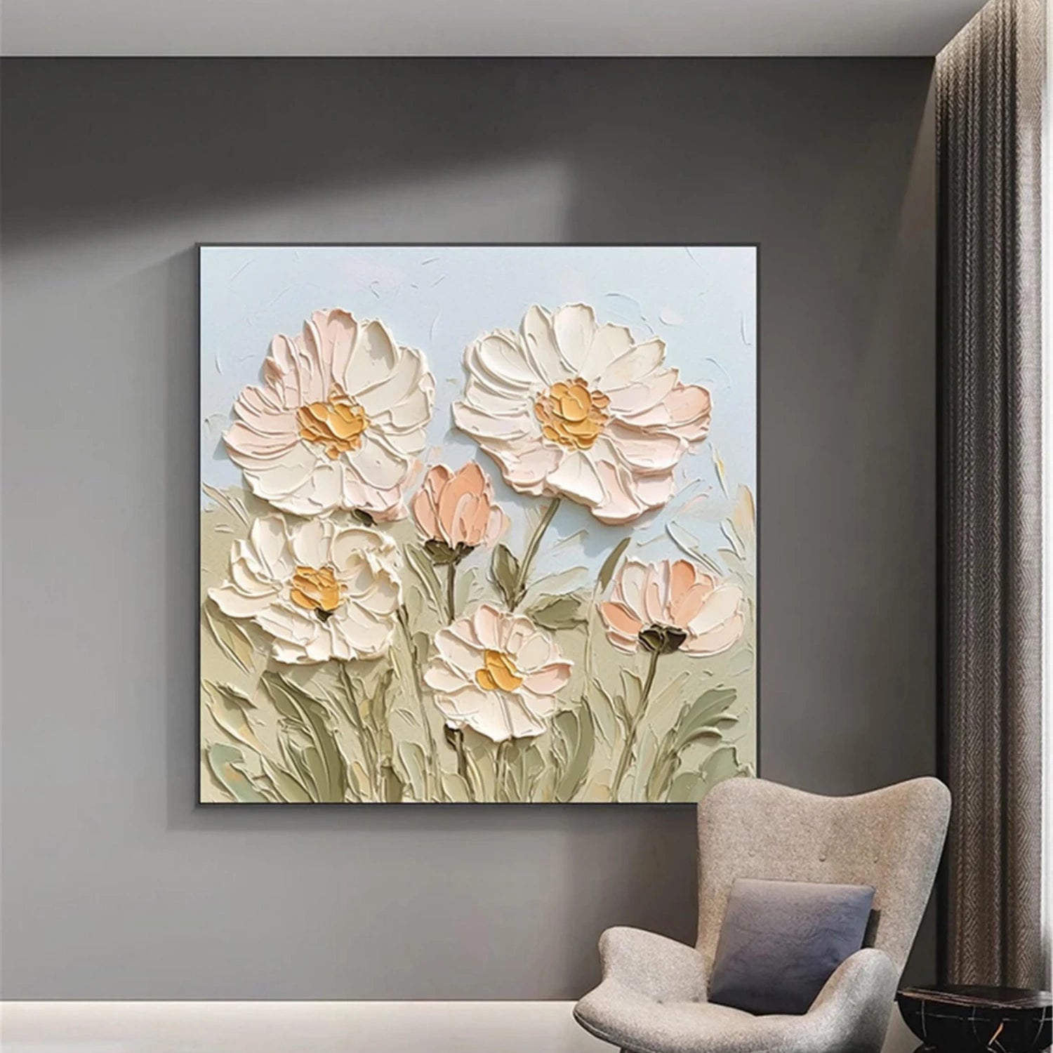 Flower & Tree Abstract Wall Art #ML092