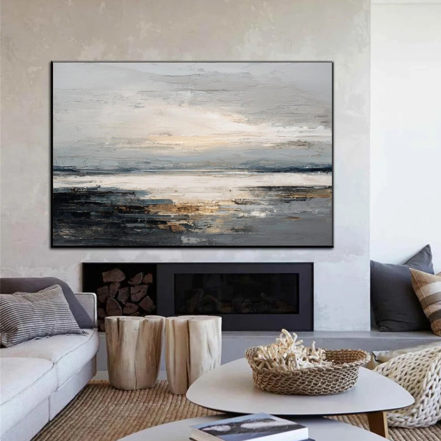 Abstract Canvas Art #WS849