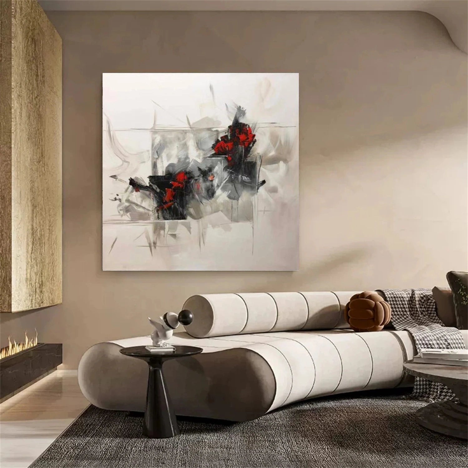 Abstract Canvas Art #WS964