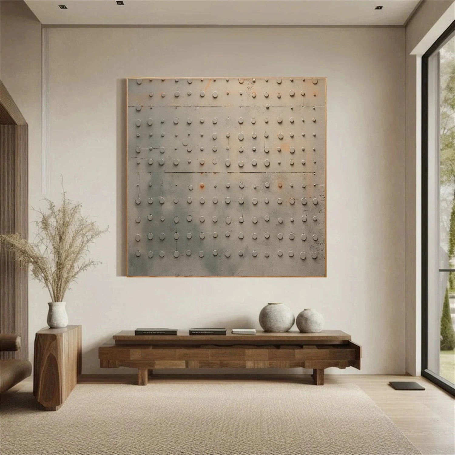 Wabi Sab Textured Canvas Art #WS909