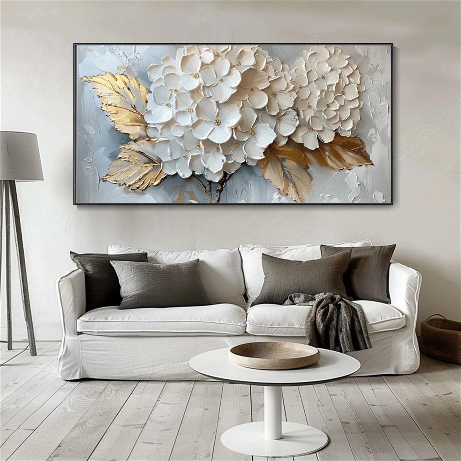 Colorful Flower & Tree Abstract Wall Art #ML050