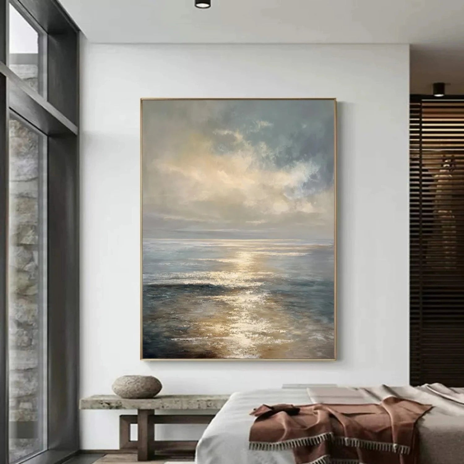 Sea & Sky Abstract Wall Art #MS188
