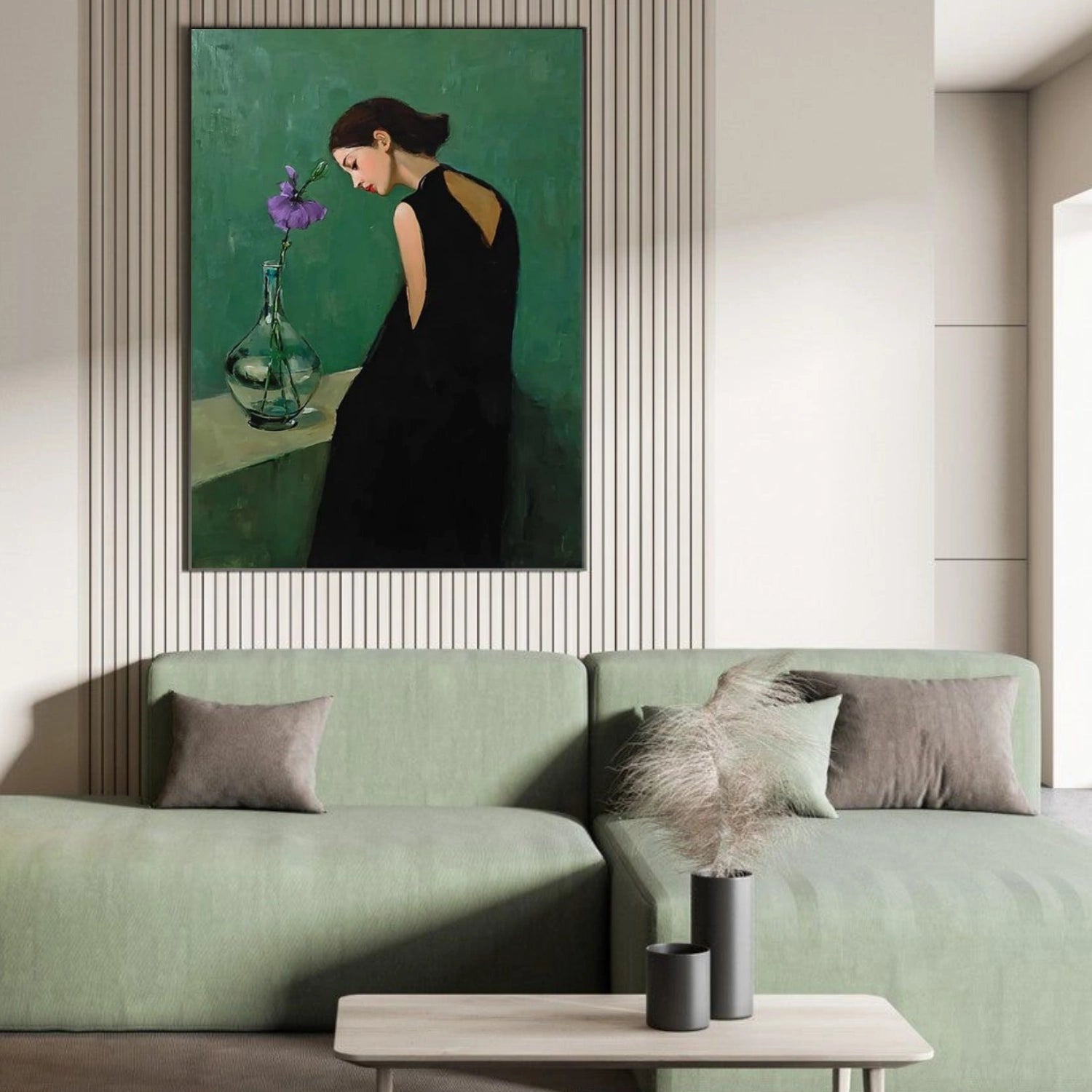 Abstract Portrait Wall Art #AP102