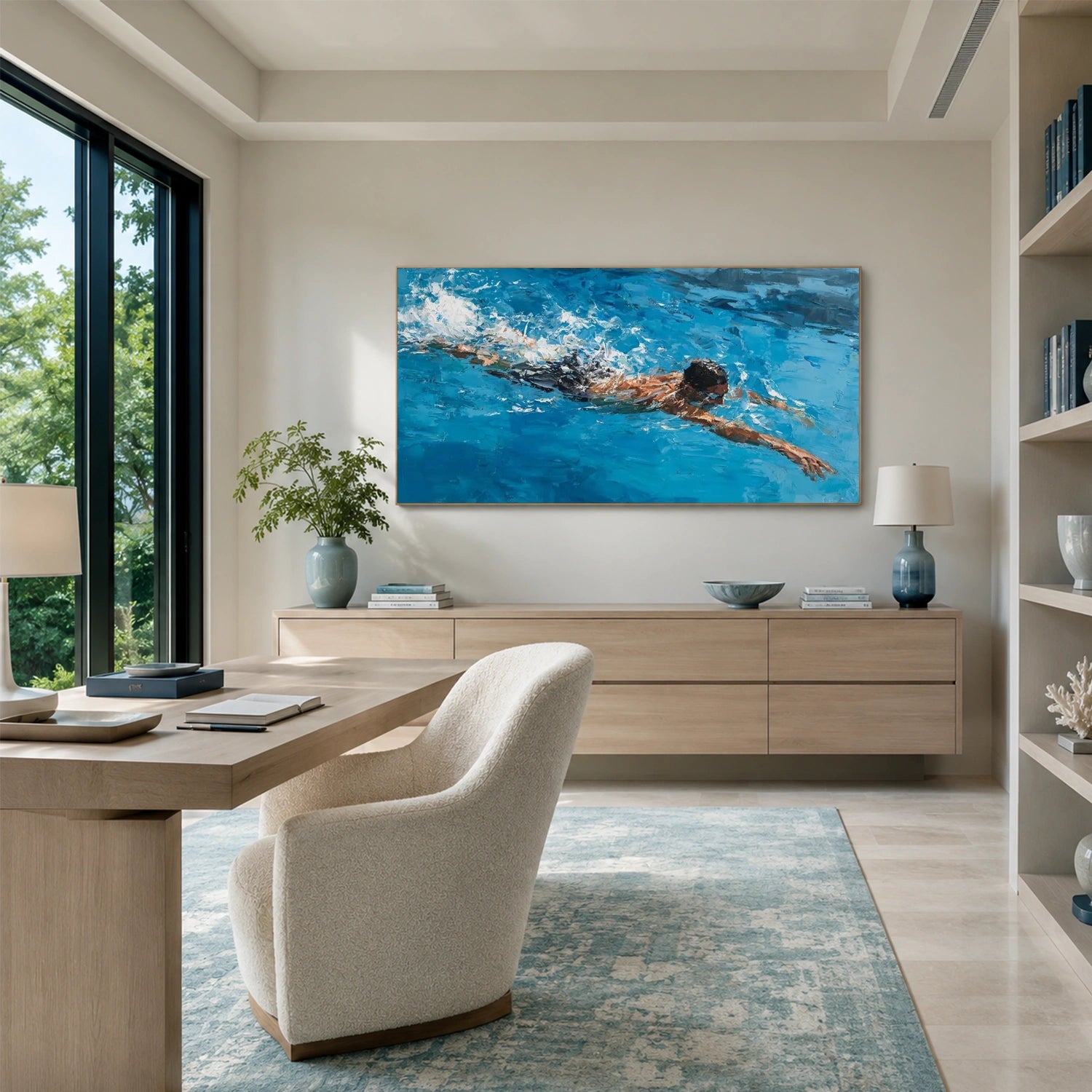 Swimming Sport Wall Art #SA111