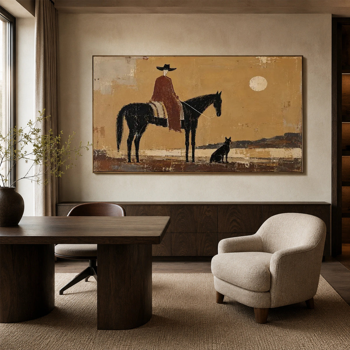 Western Cowboy Art #VA231