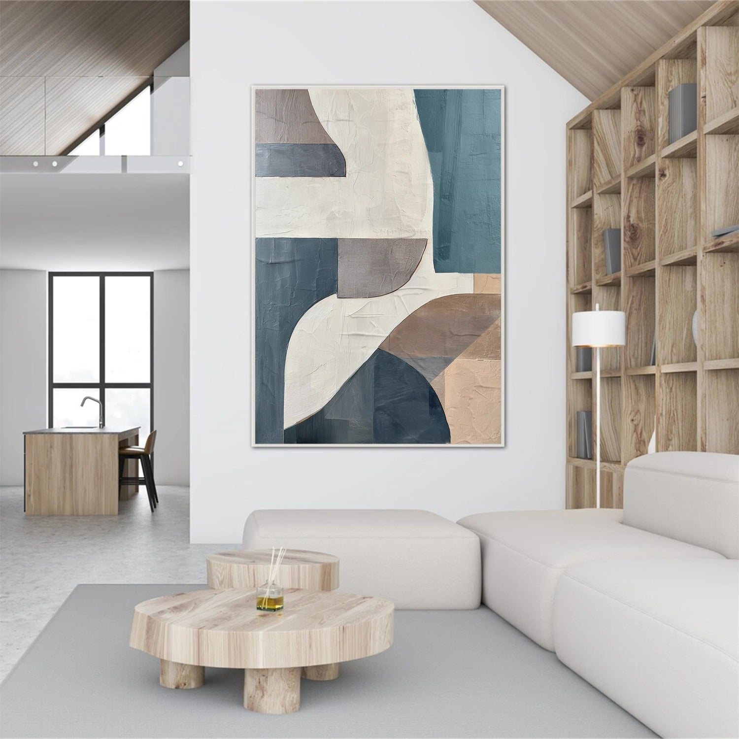 Abstract Canvas Art #WS873