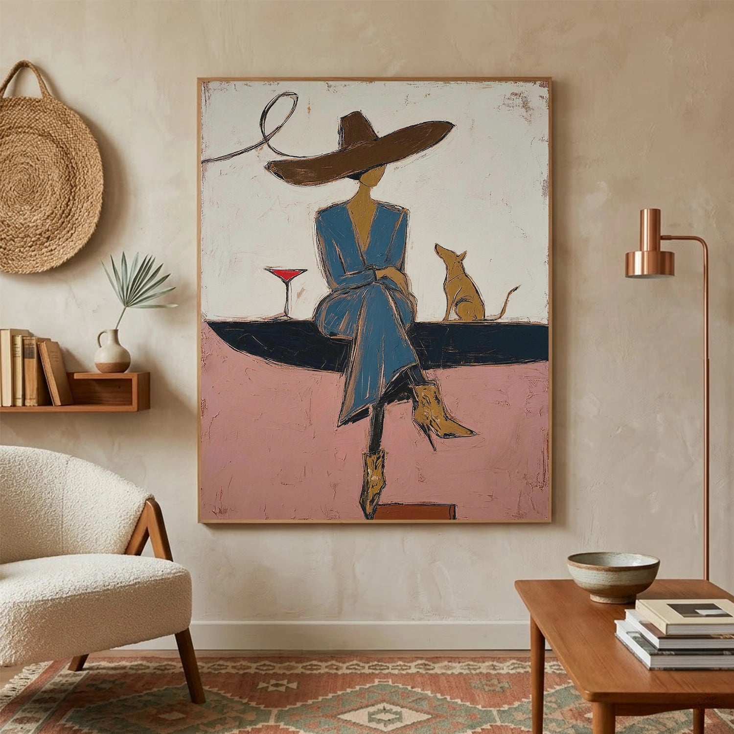 Vintage Americana Art #VA099