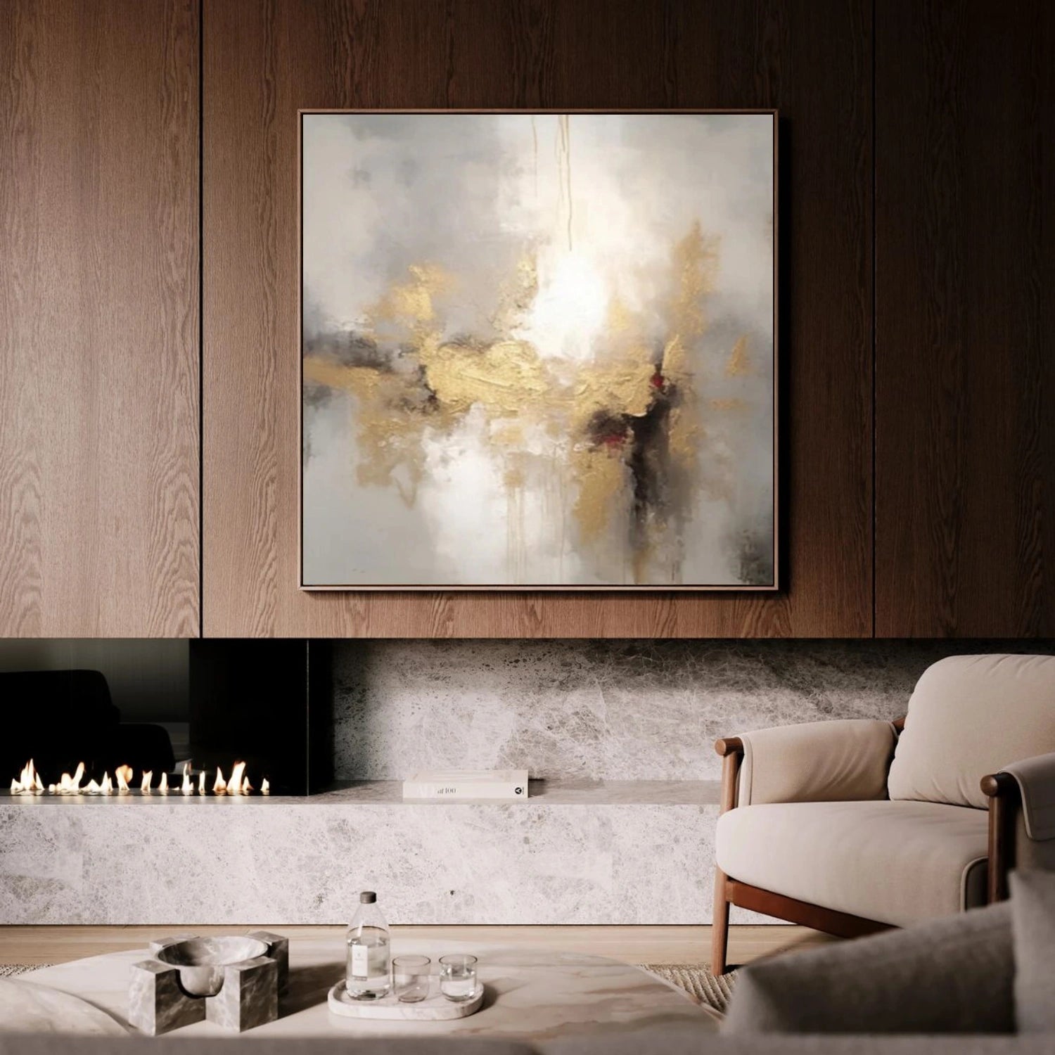 Abstract Canvas Art #WS767