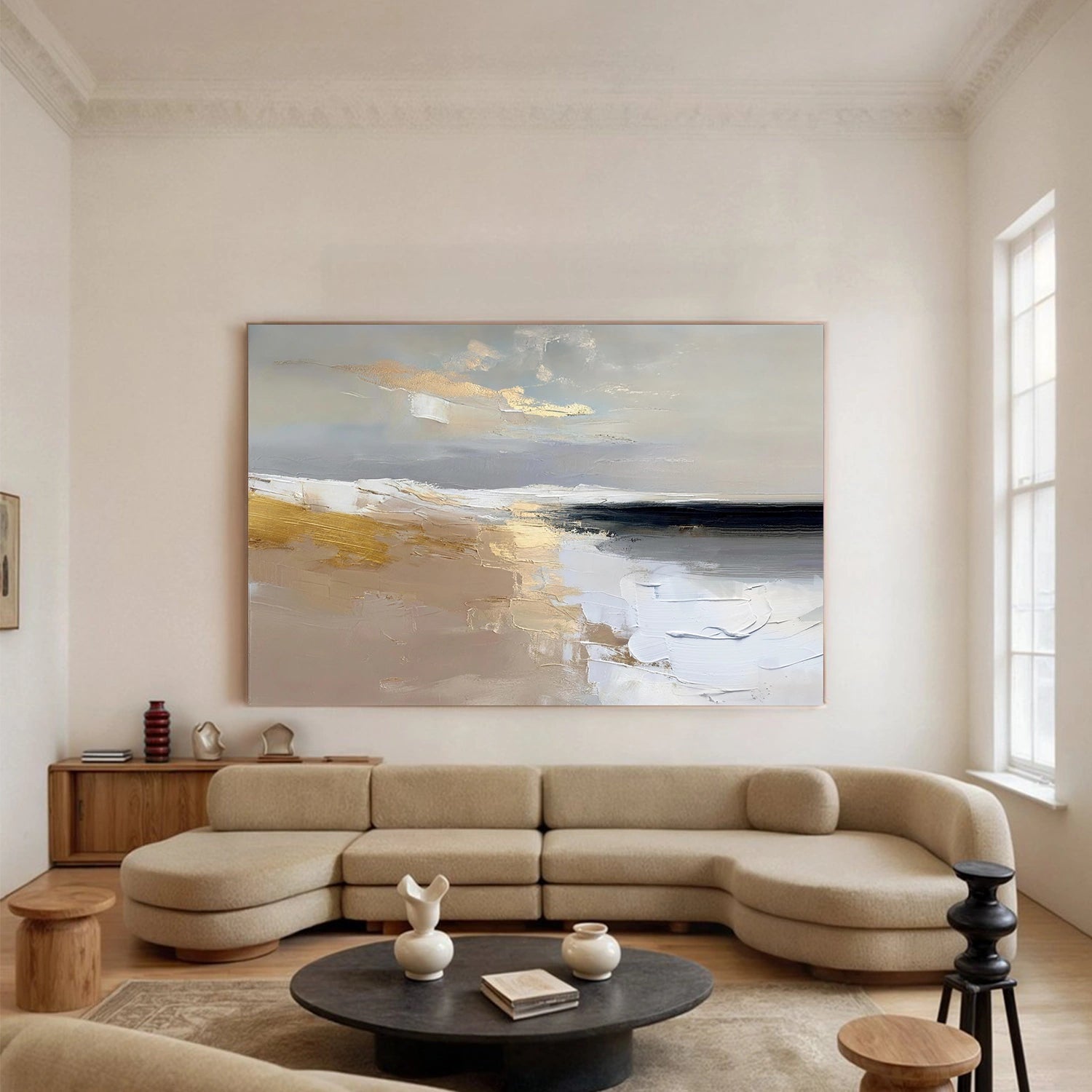 Sea & Sky Abstract Wall Art #MS221