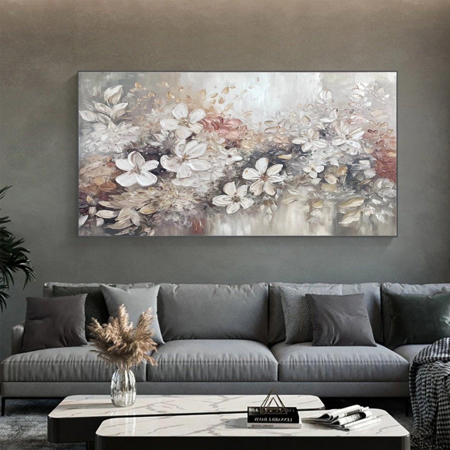Flower & Tree Abstract Wall Art #ML211