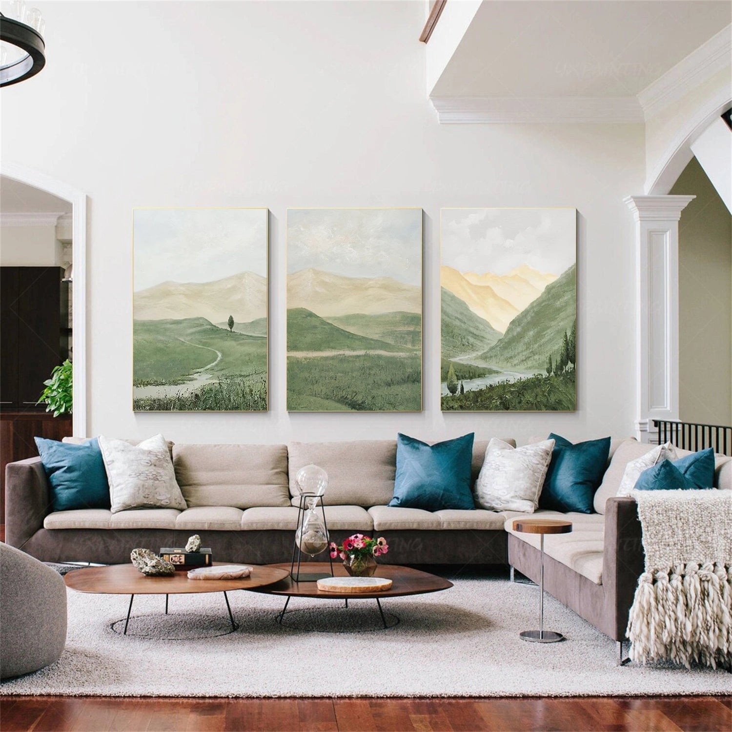 Minimalist Mountain Canvas Art Set of 3 #MM260