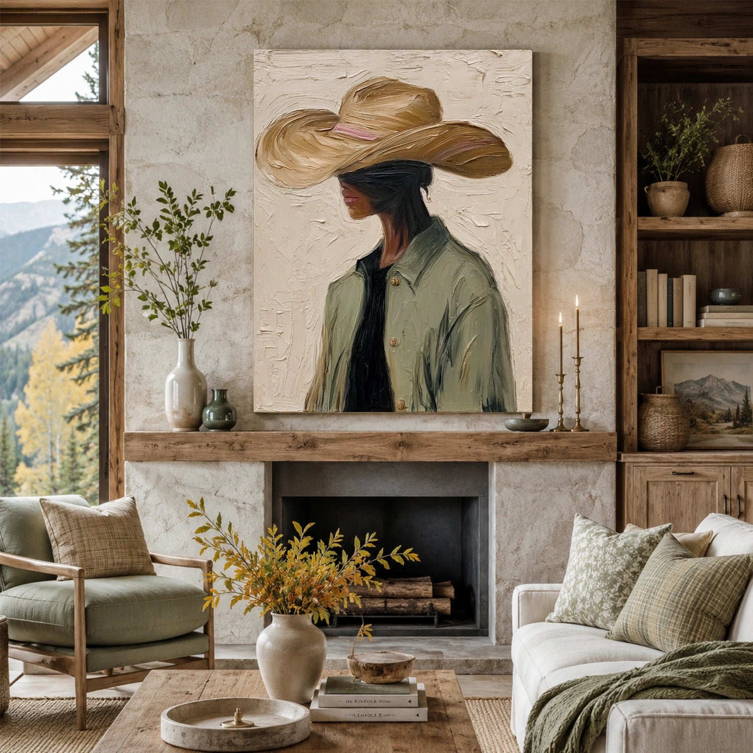Western Cowboy Art #VA130