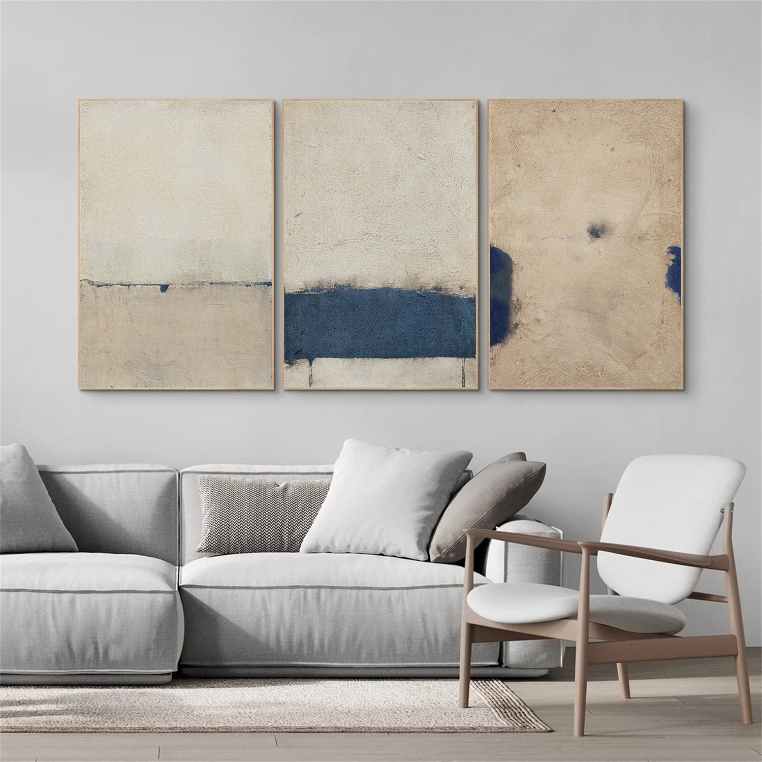 Wabi Sabi Canvas Art Set of 3 #WS657