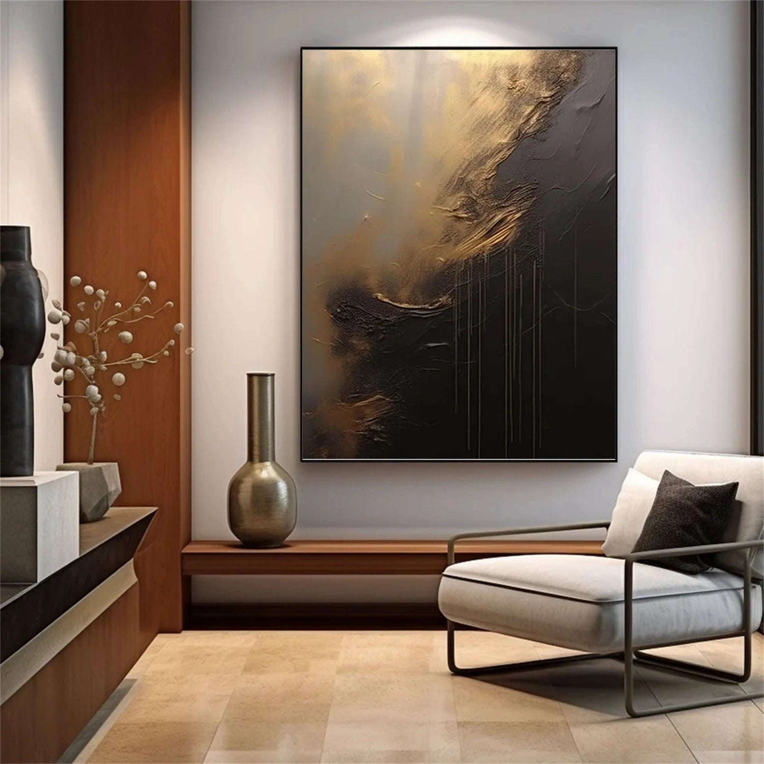 Abstract Canvas Art #WS644