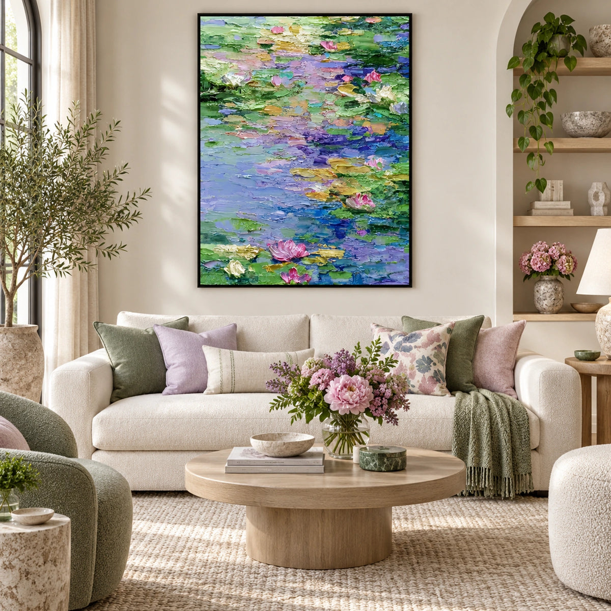 Flower & Tree Abstract Wall Art #ML290