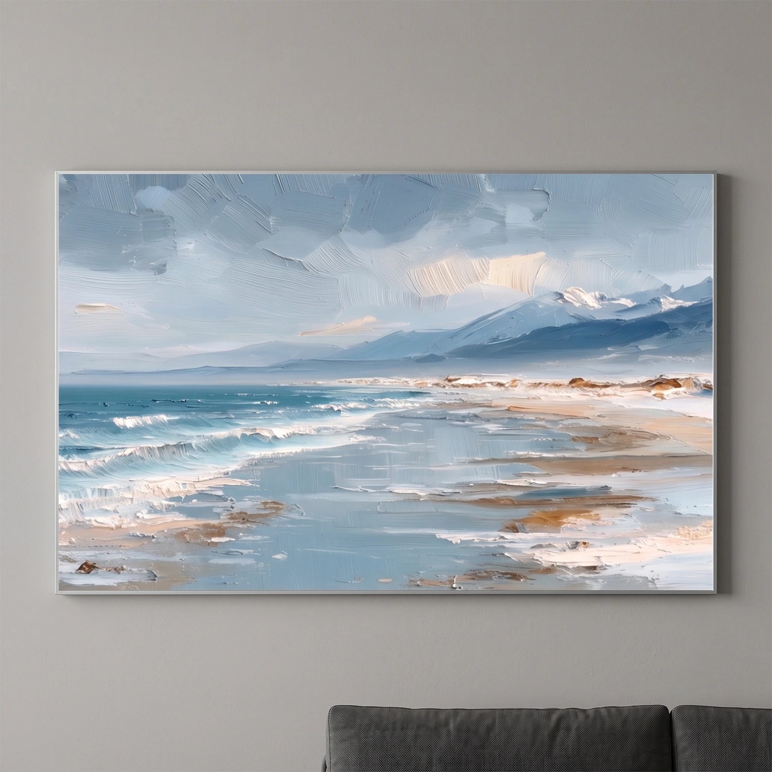Sea & Sky Abstract Wall Art #MS317