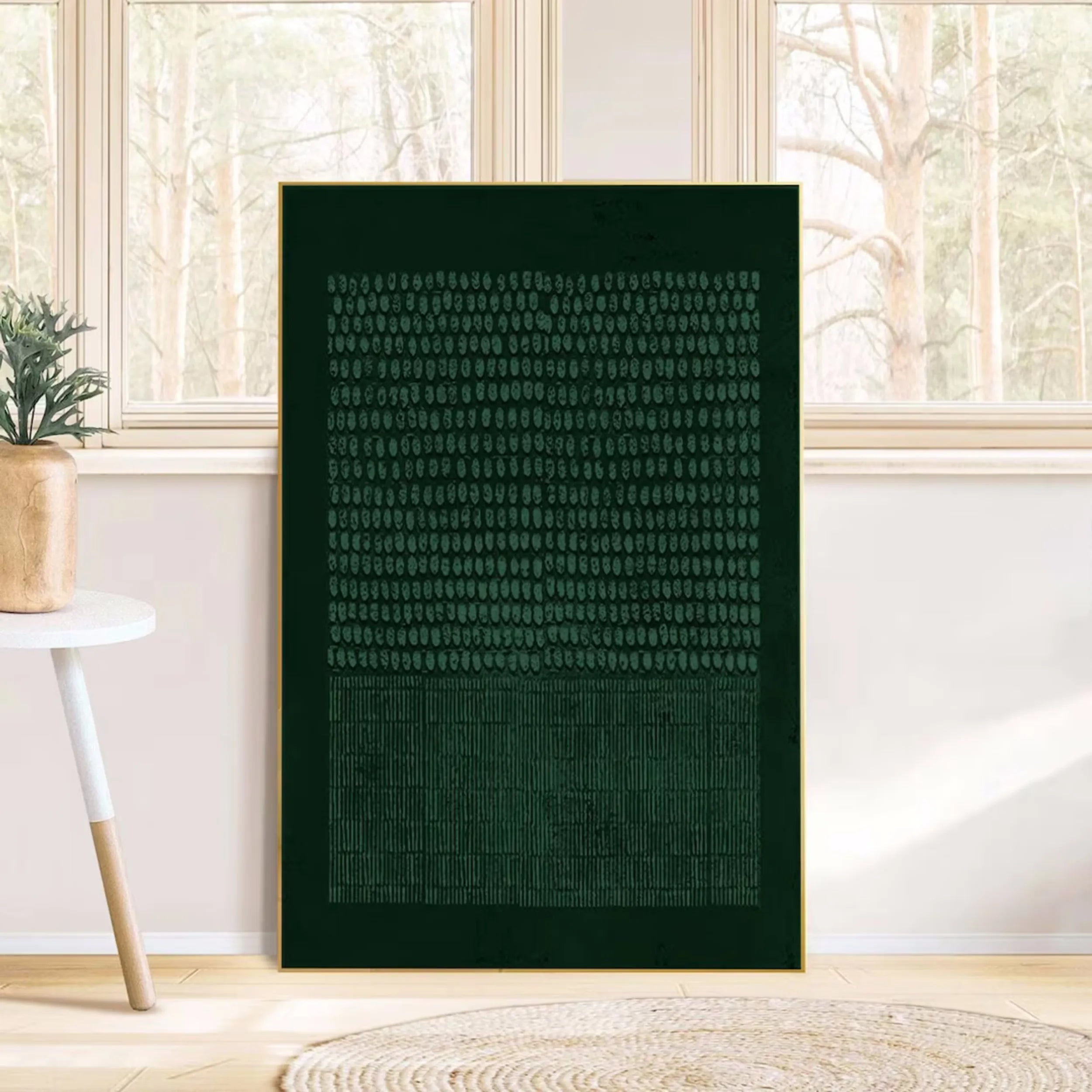 Green Texture Art #GT007