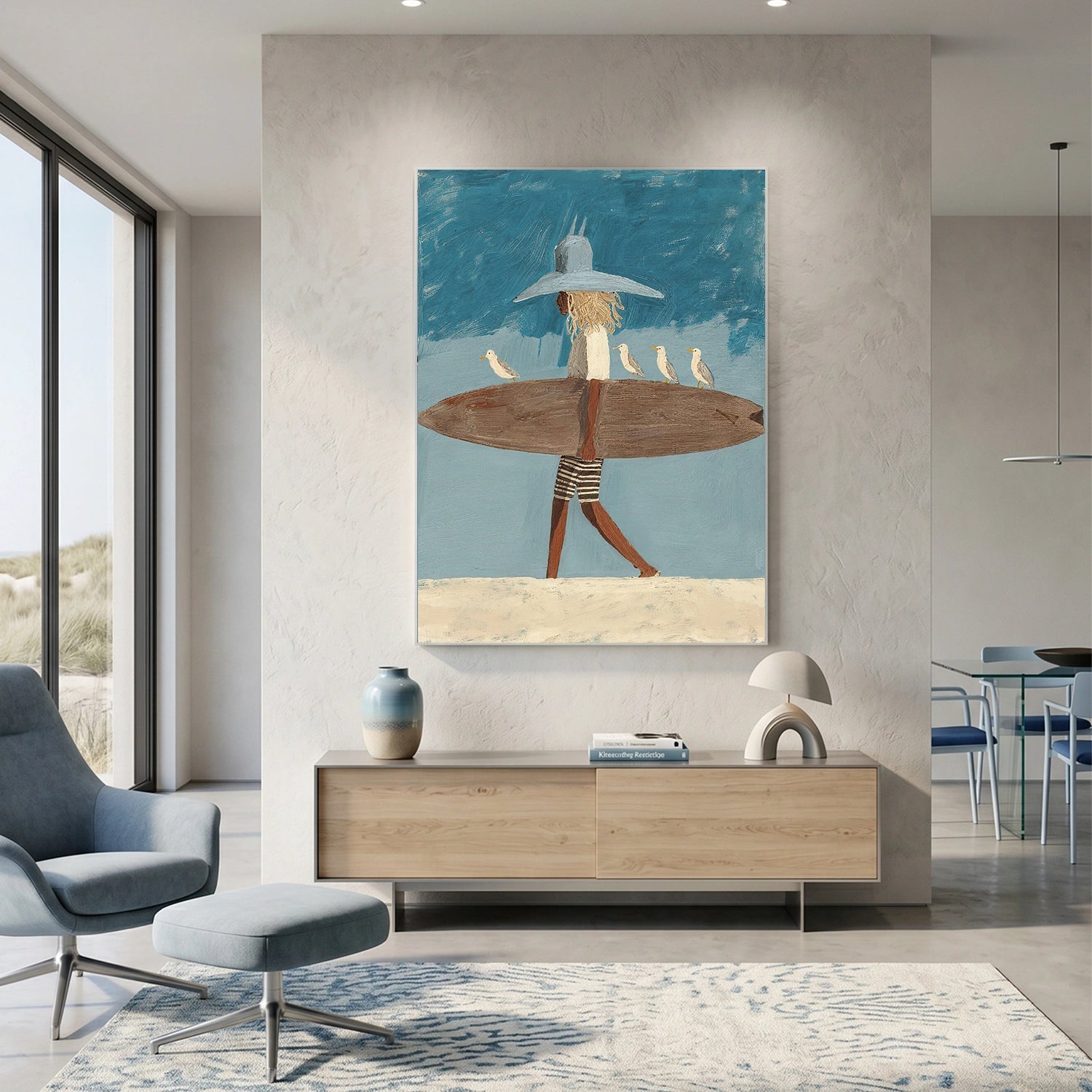 Surfing Sport Wall Art #SA101
