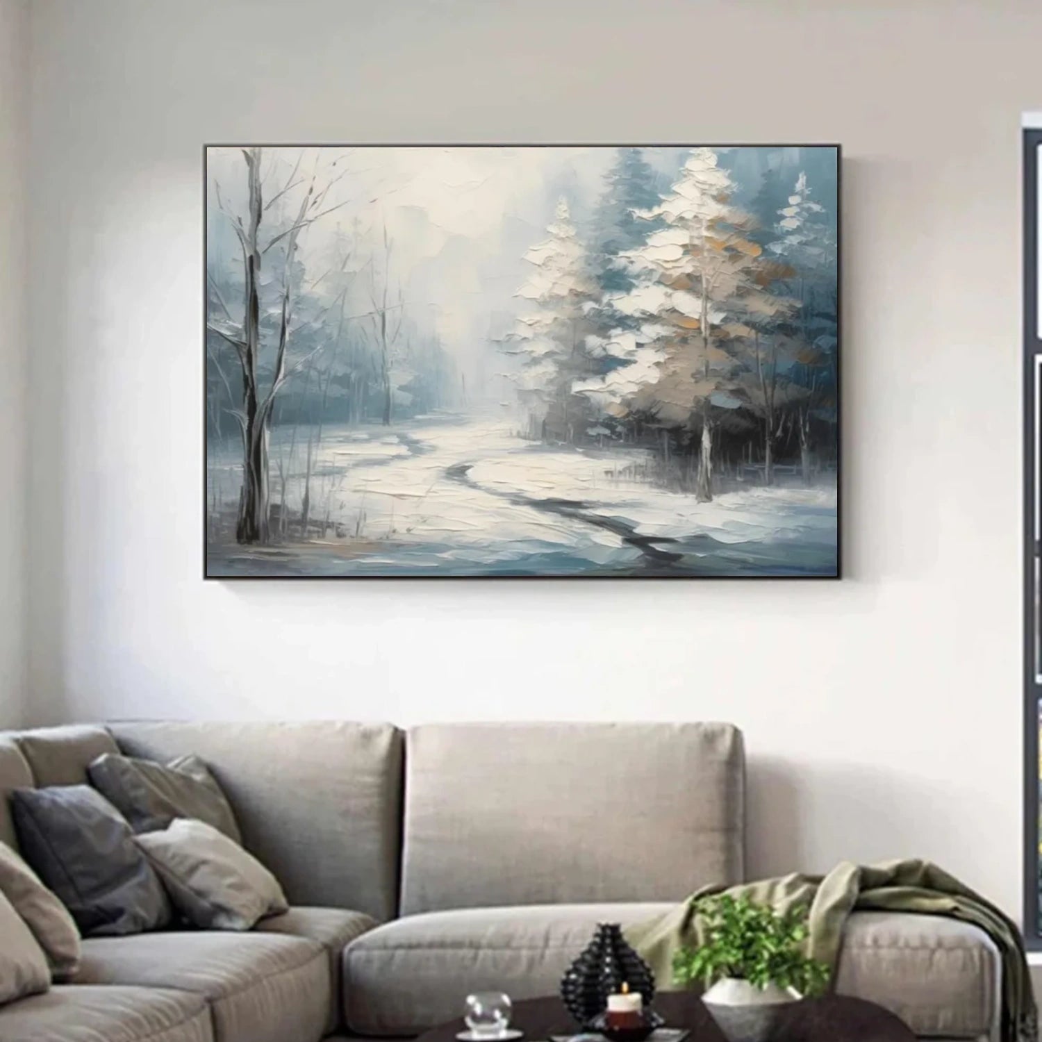 Flower & Tree Abstract Wall Art #ML166