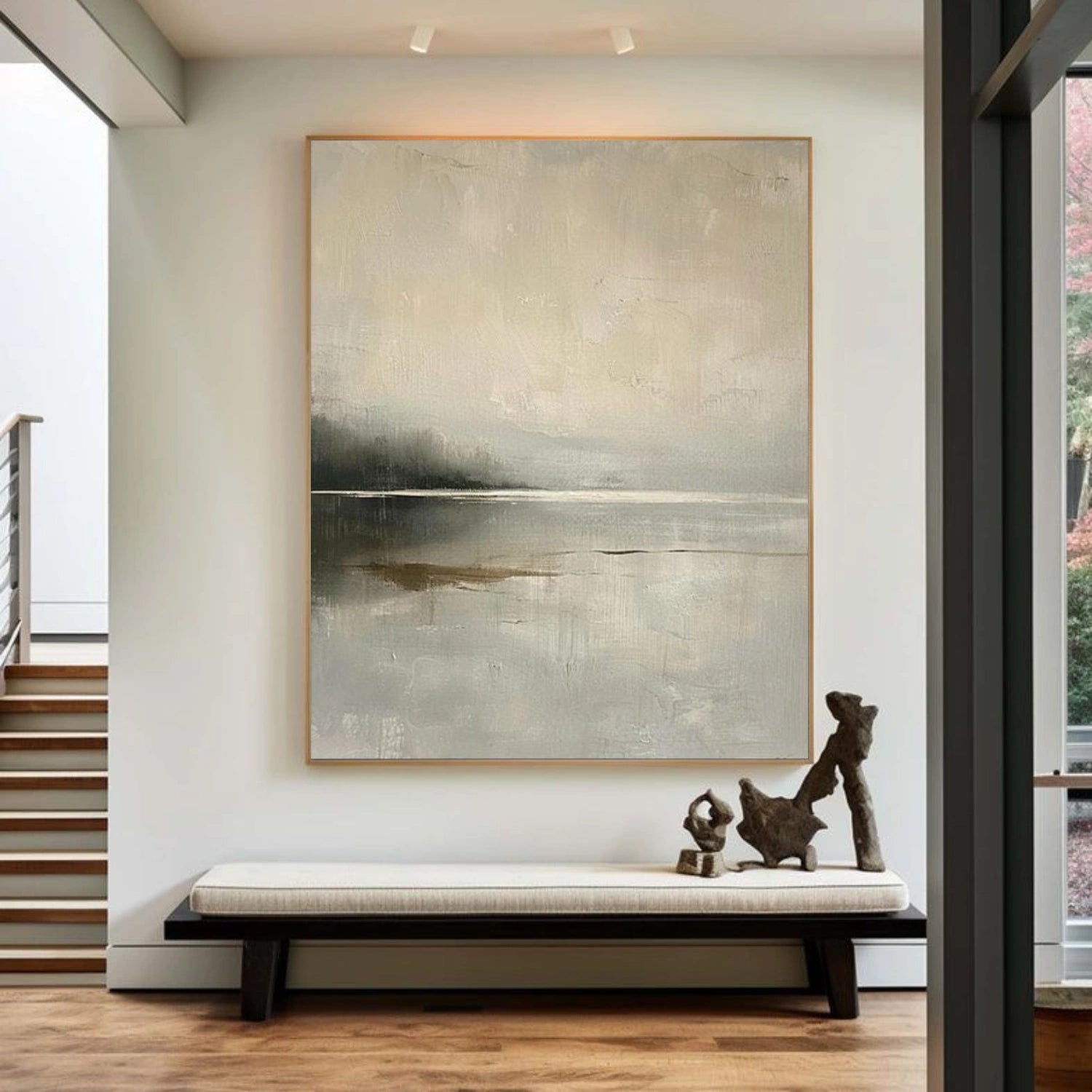 Minimalist Mountain Canvas Art #MM364