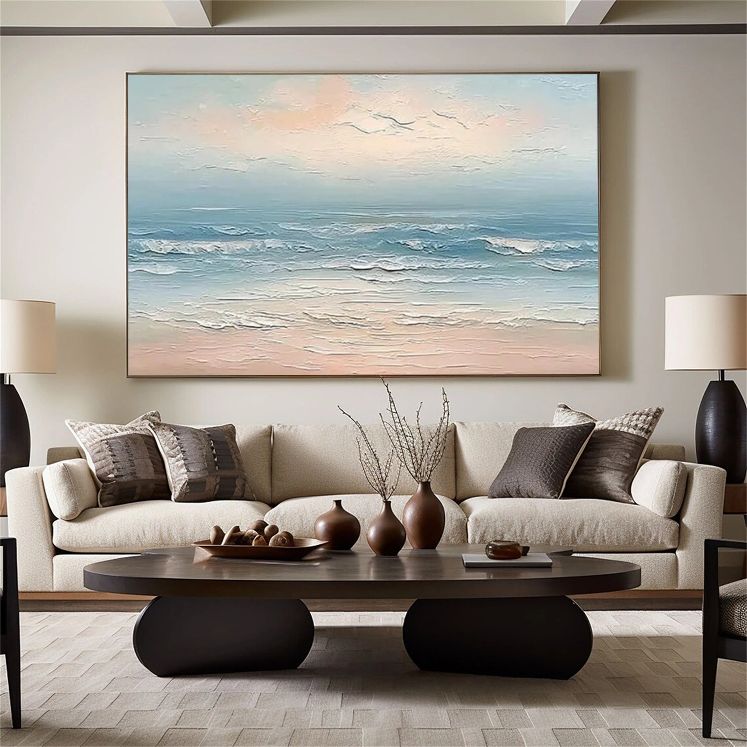 Sea & Sky Abstract Wall Art #MS256